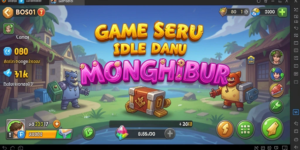 Tampilan gameplay BOS01 yang menarik dan penuh aksi.