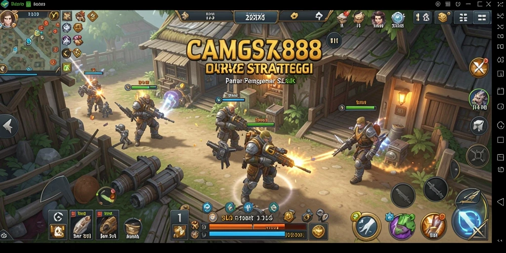 Tampilan gameplay menawan dari CVG8888 yang memicu strategi dan kreativitas.