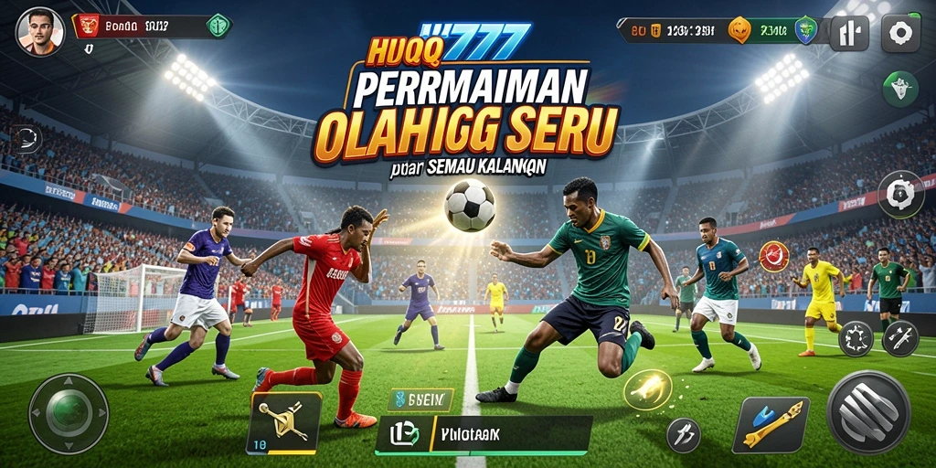 Tampilan gameplay olahraga yang menarik di HQ777.