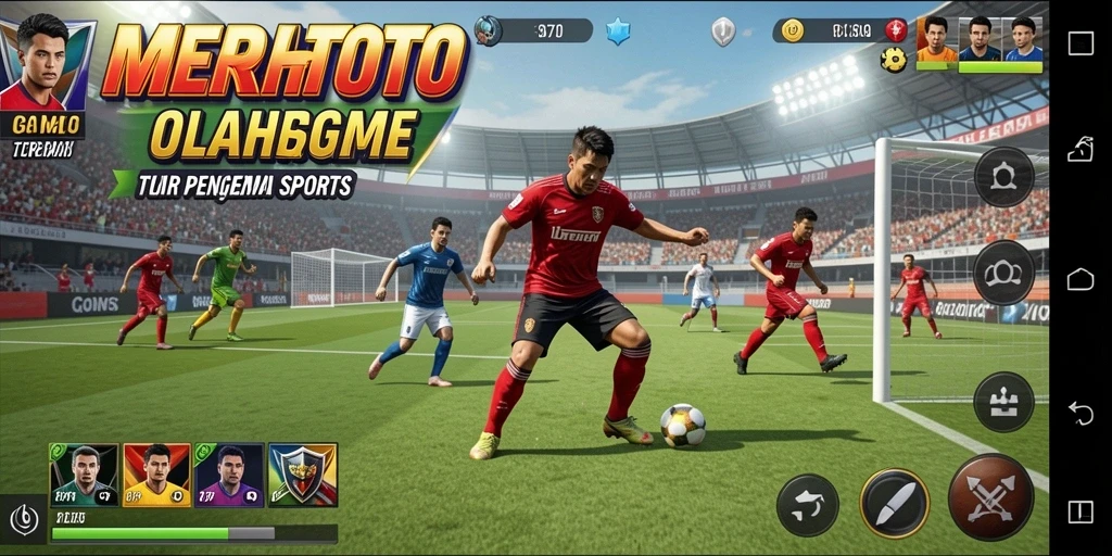 Tampilan gameplay seru dan interaktif dari MERAHTOTO.