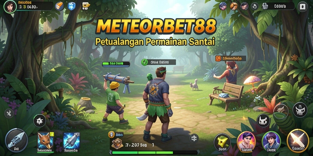 Tampilan gameplay seru dan menyenangkan dari METEORBET88.