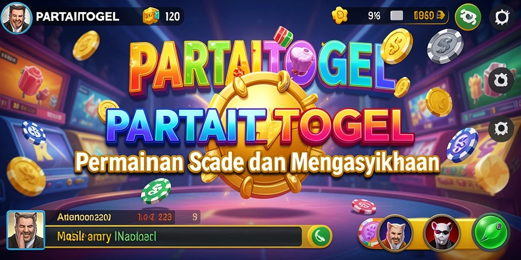 Tampilan gameplay PARTAITOGEL yang menegangkan dan seru.