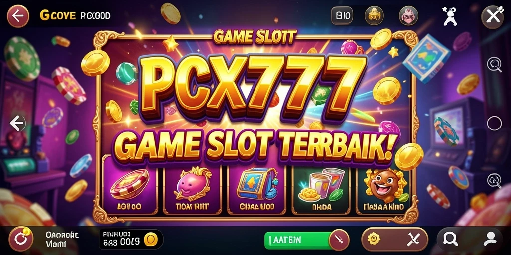 Tampilan gameplay PCX777 yang memikat dan menghibur.