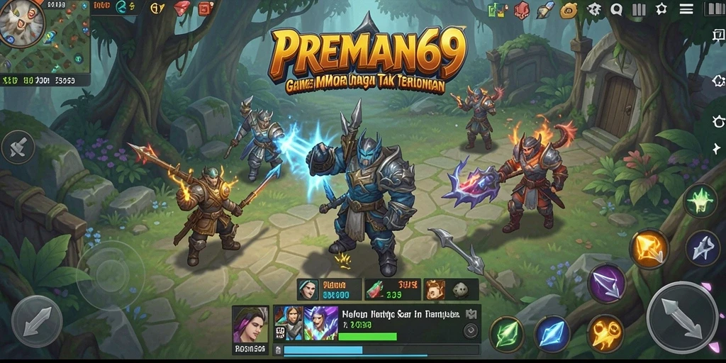 Tampilan gameplay seru dalam PREMAN69 yang membawa petualangan ke level baru.